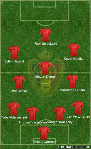 Belgium Formation 2014
