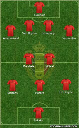 Belgium Formation 2014
