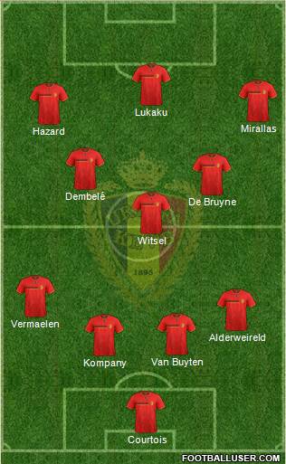 Belgium Formation 2014