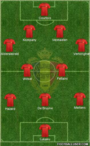 Belgium Formation 2014