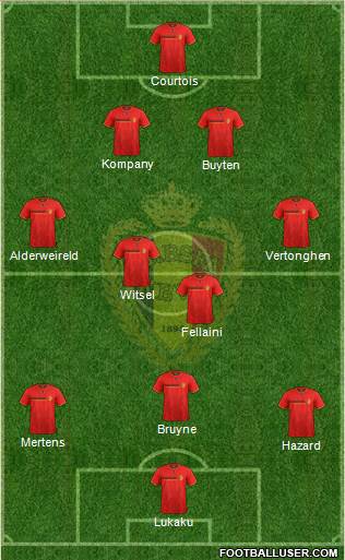 Belgium Formation 2014