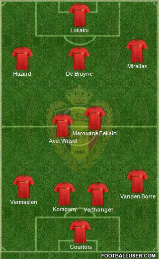 Belgium Formation 2014