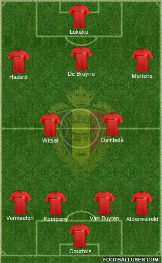 Belgium Formation 2014