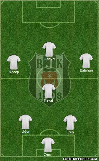 Besiktas JK Formation 2014