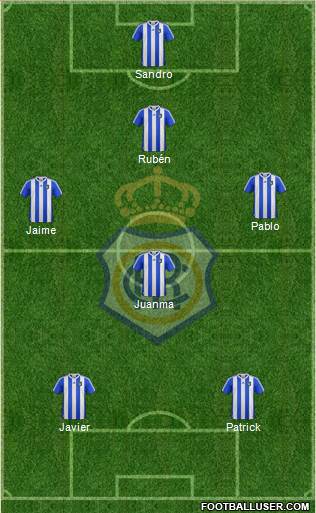 R.C. Recreativo de Huelva S.A.D. Formation 2014