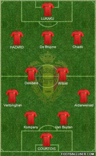 Belgium Formation 2014