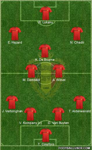 Belgium Formation 2014