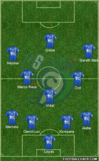 Union Sportive Créteil-Lusitanos Football Formation 2014