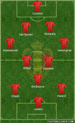 Belgium Formation 2014
