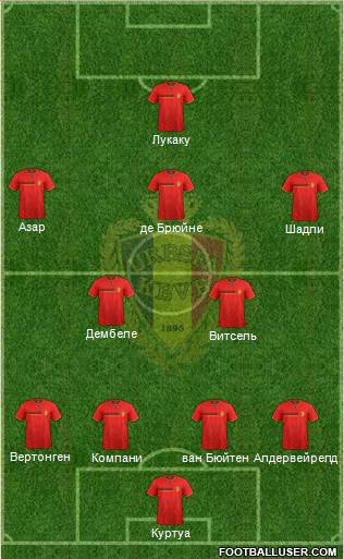 Belgium Formation 2014