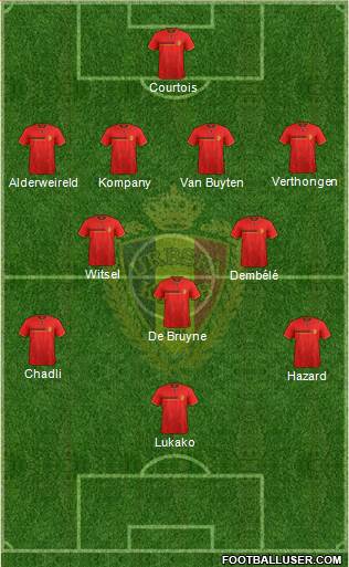 Belgium Formation 2014