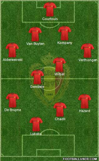 Belgium Formation 2014