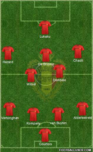 Belgium Formation 2014