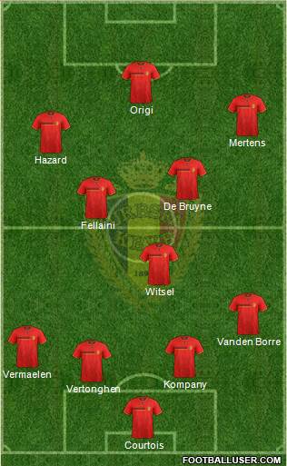 Belgium Formation 2014