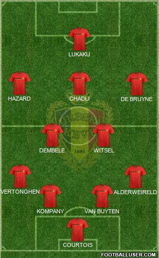 Belgium Formation 2014