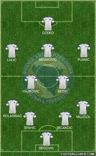 Bosnia and Herzegovina Formation 2014
