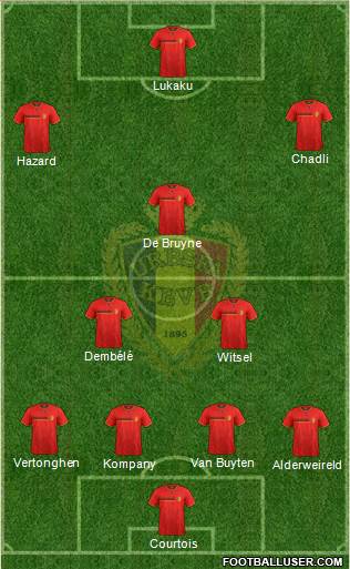 Belgium Formation 2014
