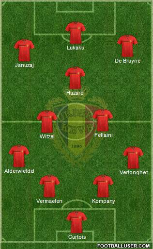 Belgium Formation 2014