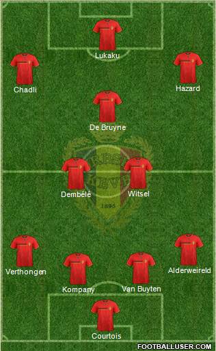 Belgium Formation 2014