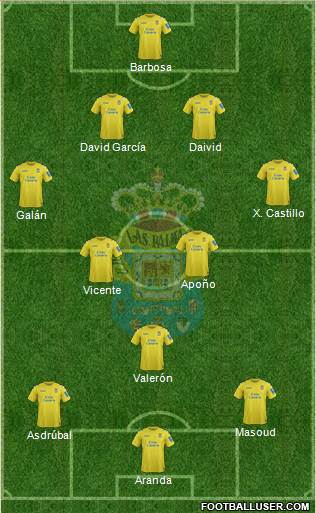 U.D. Las Palmas S.A.D. Formation 2014