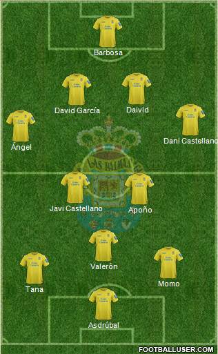 U.D. Las Palmas S.A.D. Formation 2014