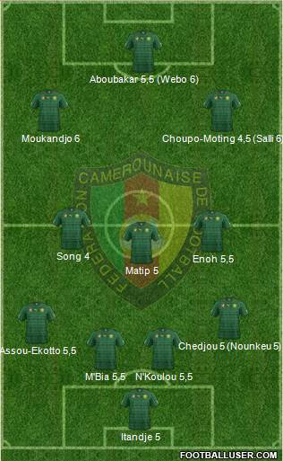 Cameroon Formation 2014