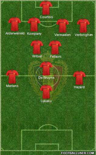 Belgium Formation 2014