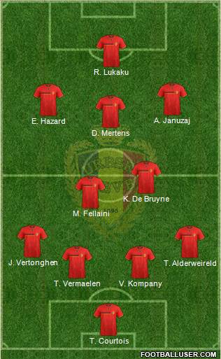 Belgium Formation 2014