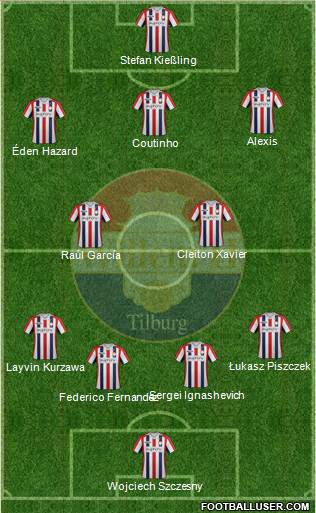 Willem II Formation 2014