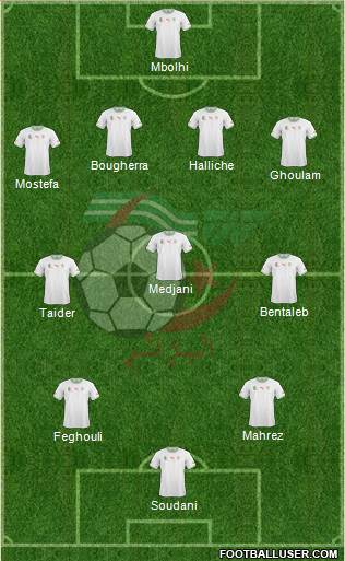 Algeria Formation 2014