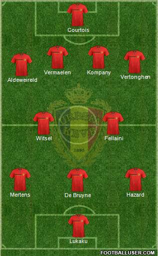Belgium Formation 2014