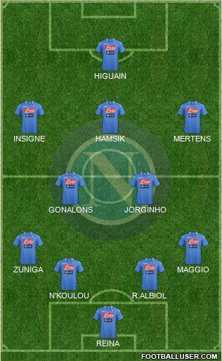 Napoli Formation 2014