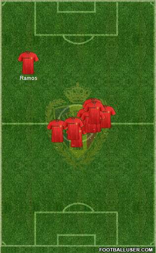 Belgium Formation 2014