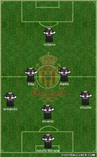 Yellow Red KV Mechelen Formation 2014