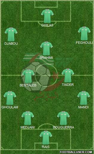 Algeria Formation 2014