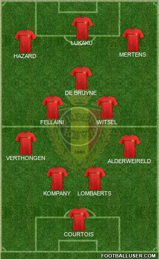 Belgium Formation 2014