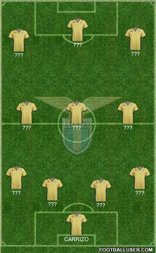 S.S. Lazio Formation 2014