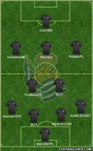 Real Sociedad S.A.D. Formation 2014