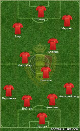 Belgium Formation 2014