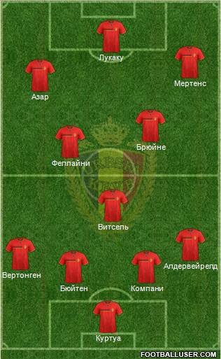 Belgium Formation 2014