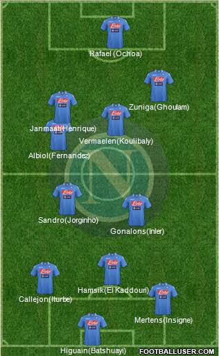 Napoli Formation 2014
