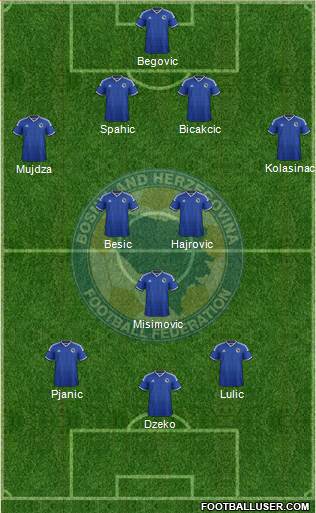 Bosnia and Herzegovina Formation 2014