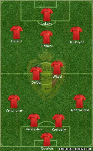 Belgium Formation 2014