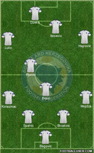 Bosnia and Herzegovina Formation 2014