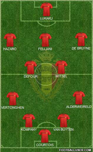 Belgium Formation 2014
