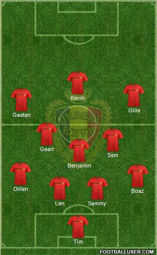Belgium Formation 2014