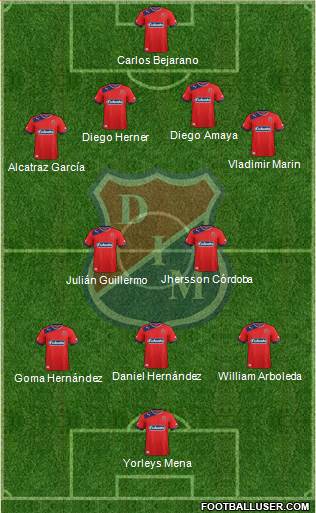 CD Independiente Medellín Formation 2014