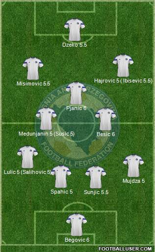 Bosnia and Herzegovina Formation 2014