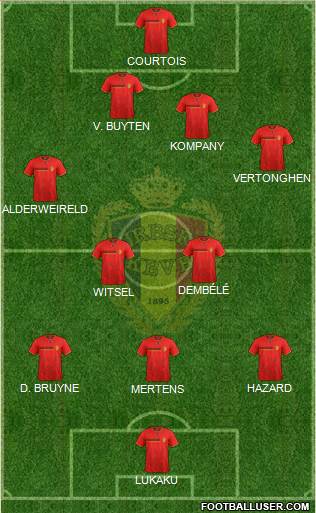 Belgium Formation 2014