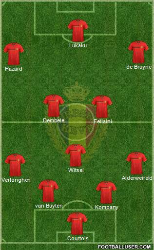 Belgium Formation 2014